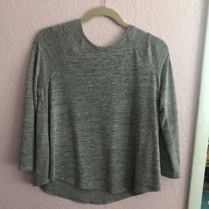 Grey Gray Old Navy Long Sleeve Sweater